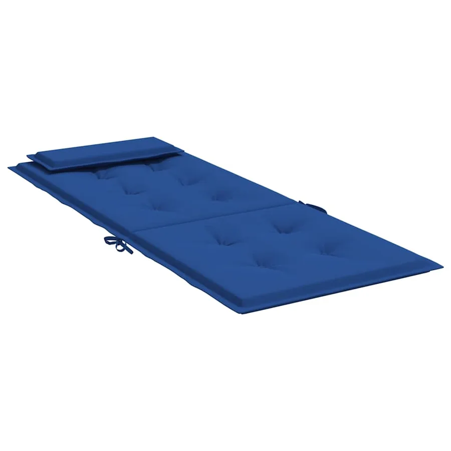 Coussins de chaise à dossier haut lot de 6 bleu royal - 6