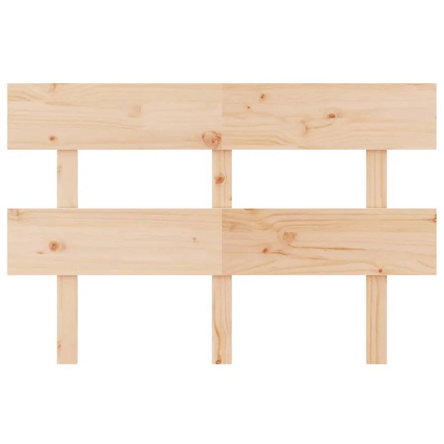 Tête de lit 124x3x81 cm Bois massif de pin - 3