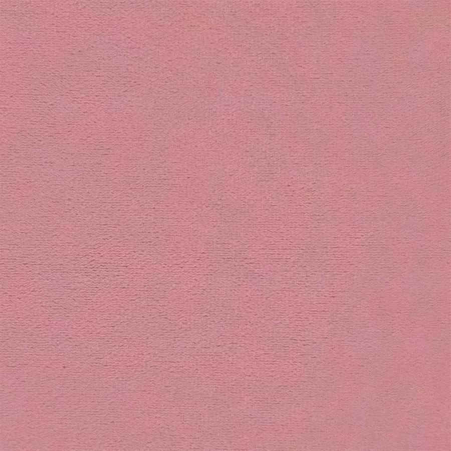Chaise de relaxation avec tabouret Rose Velours - 5