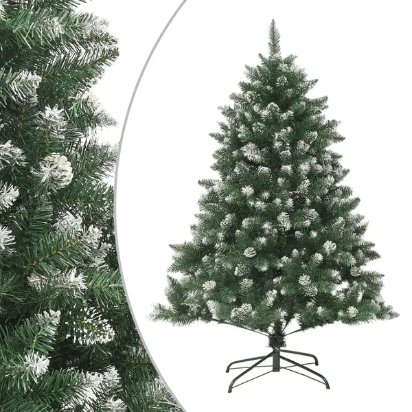 Sapin de Noël artificiel avec support 150 cm PVC