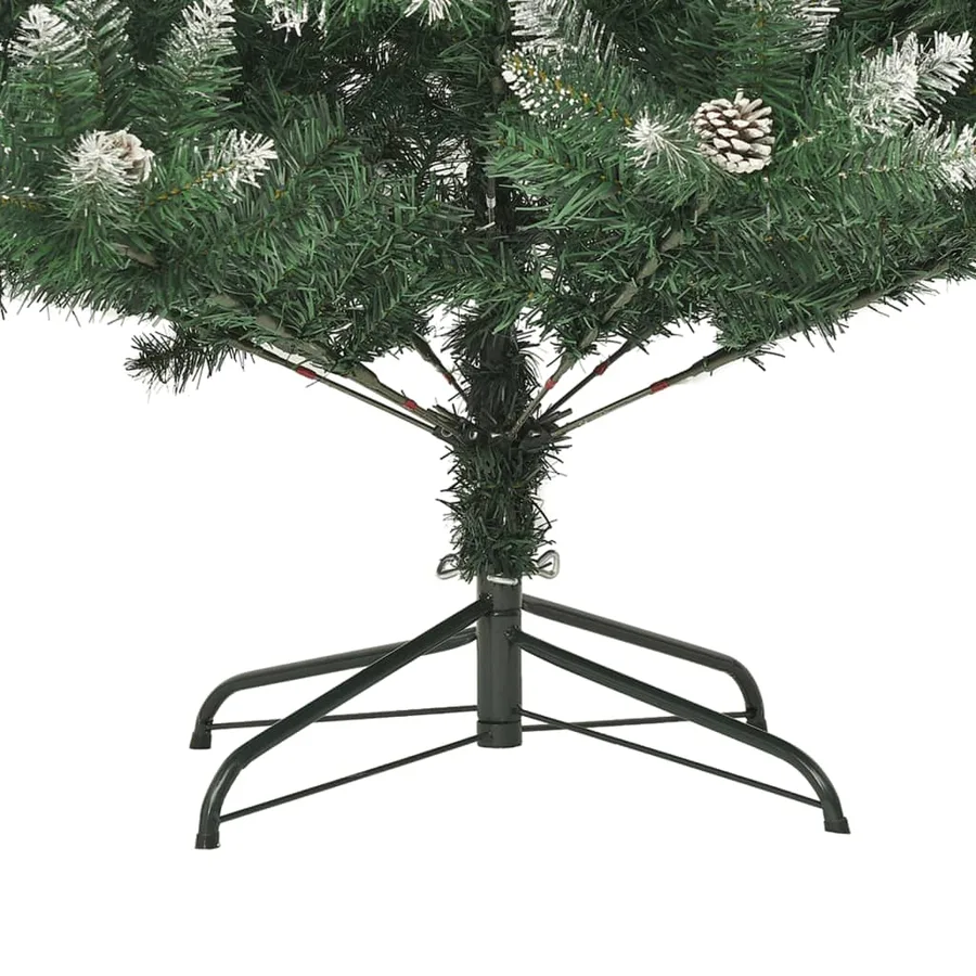 Sapin de Noël artificiel avec support 150 cm PVC - 7