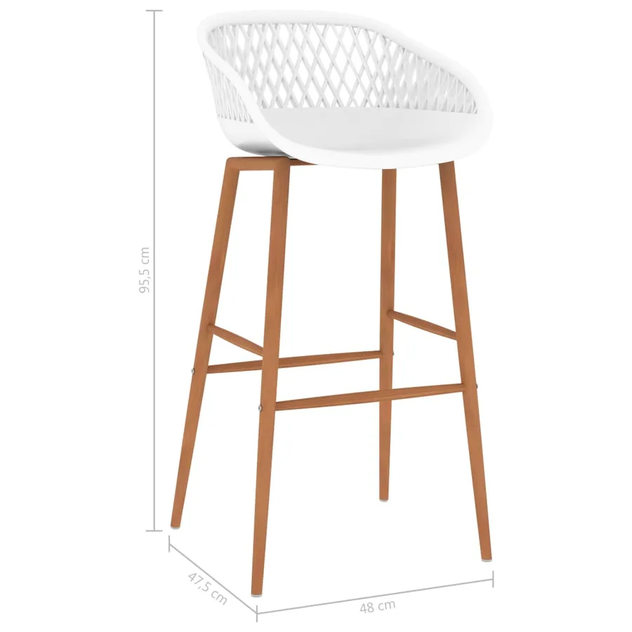 Ensemble de bar 7 pcs Noir et blanc - 13