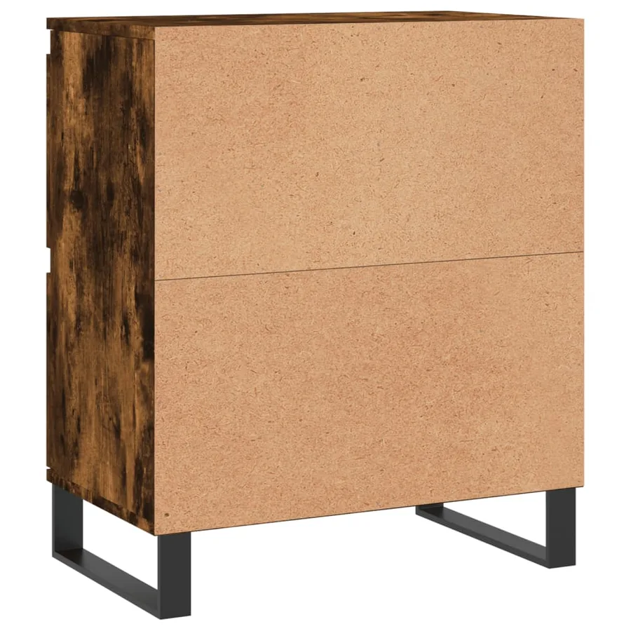 Buffets 3 pcs Chêne fumé Bois d'ingénierie - 8