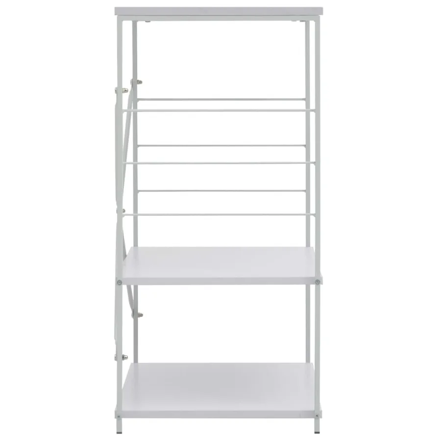 Armoire à four à micro-ondes Blanc 60x39,6x79,5 cm - 4