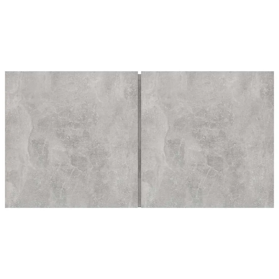 Meubles TV suspendus 2 pcs Gris béton 60x30x30 cm - 5