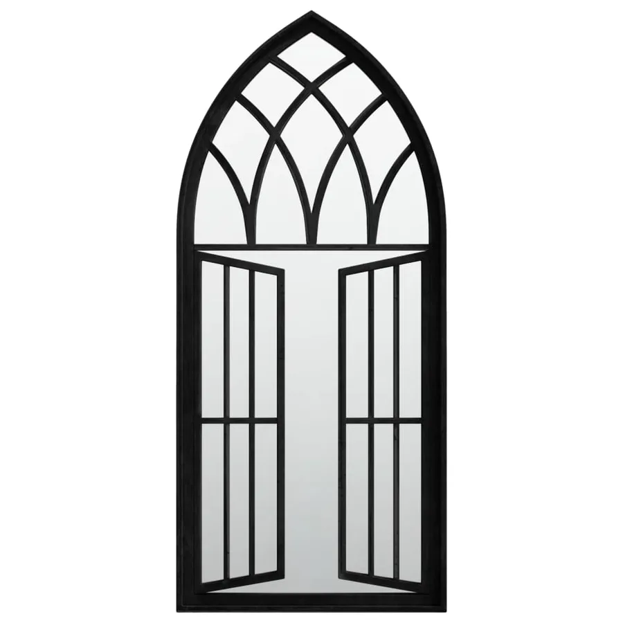 Miroir Noir 100x45 cm Fer pour utilisation à l'intérieur - 2