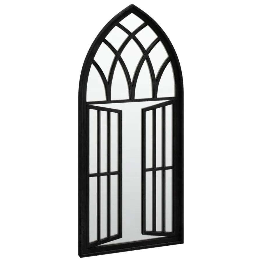 Miroir Noir 100x45 cm Fer pour utilisation à l'intérieur - 3