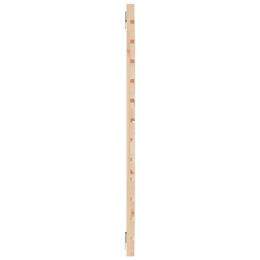 Tête de lit murale 126x3x91,5 cm Bois massif de pin - 5