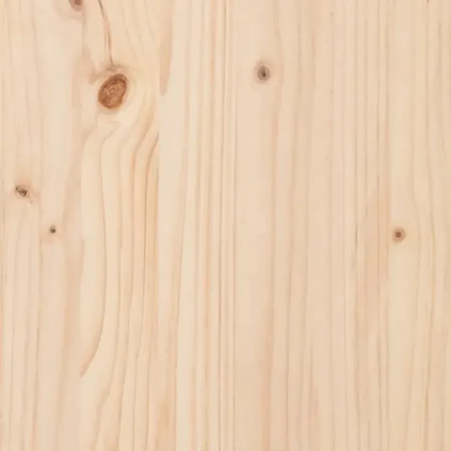 Jardinière avec étagère 111,5x111,5x81 cm Bois massif de pin - 7