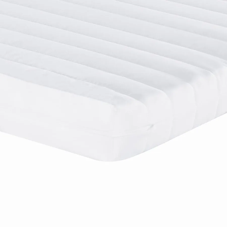 Lit de jour avec gigogne et matelas taupe 90x200 cm tissu - 10