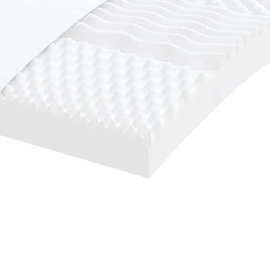 Lit de jour avec gigogne et matelas taupe 90x200 cm tissu - 9