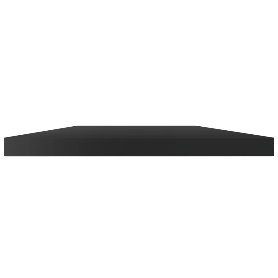 Panneaux bibliothèque 8 pcs Noir brillant 60x40x1,5cm Aggloméré - 3