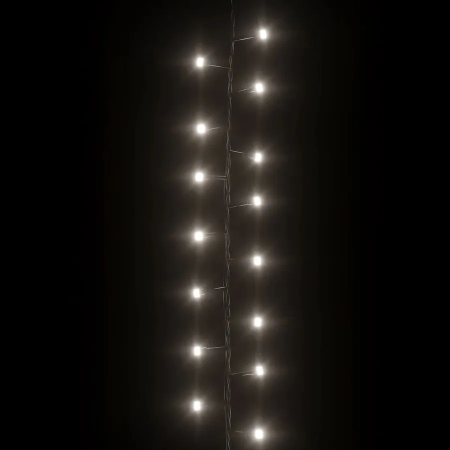 Guirlande à LED compacte avec 3000 LED Blanc froid 65 m PVC - 5