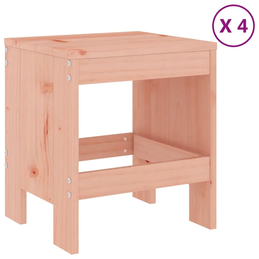 Ensemble à manger de jardin 5pcs bois massif Douglas - 3