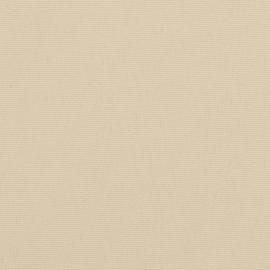 Coussins de chaise de jardin lot de 2 beige 50x50x4 cm - 8
