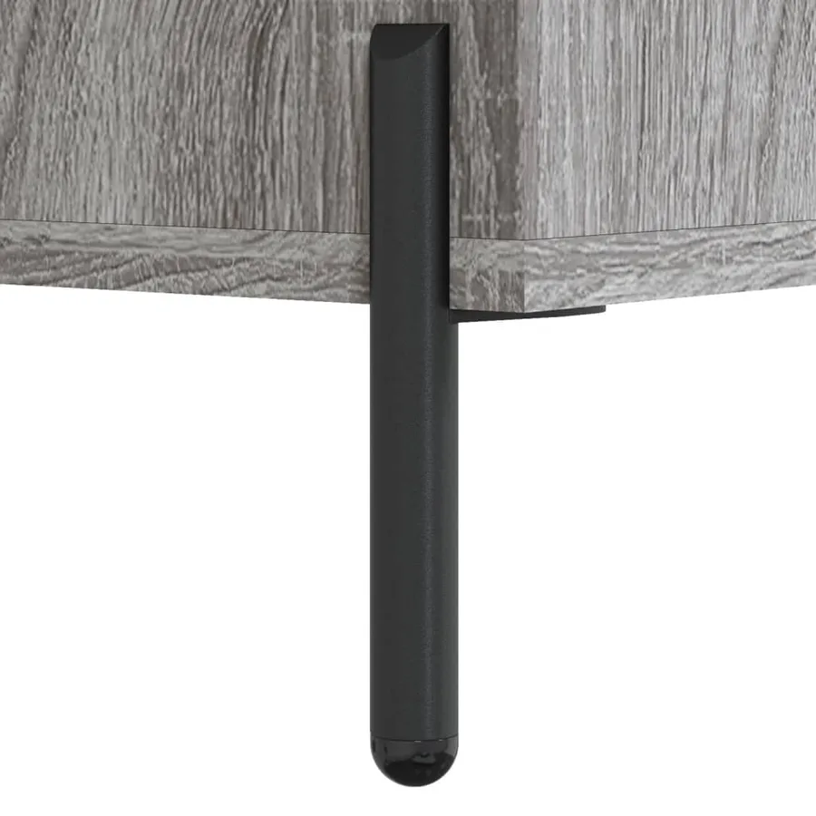 Tables de chevet 2 pcs sonoma gris 40x35x47,5 cm - 11