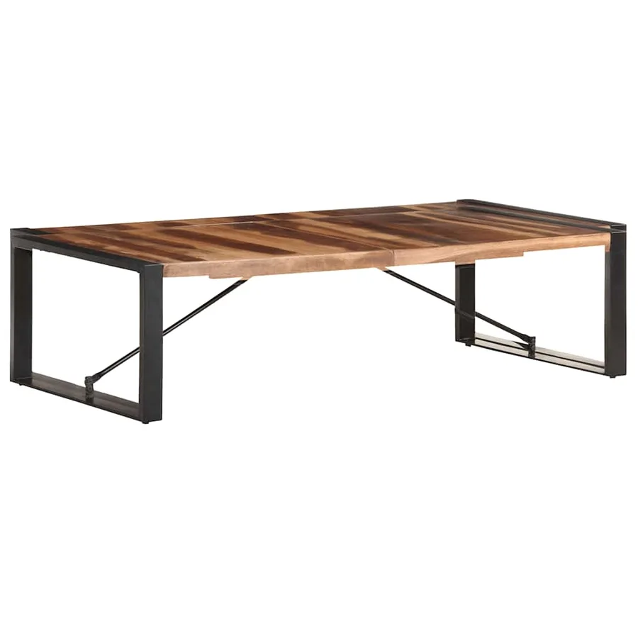 Table basse 140x70x40 cm Bois solide - 10