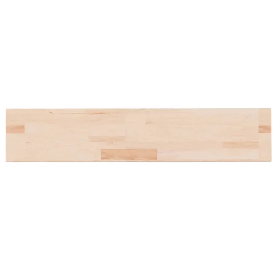 Panneau d'étagère 100x20x4 cm Bois de chêne massif non traité - 2
