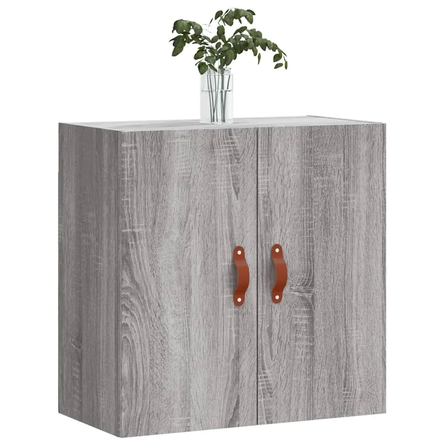 Armoire murale sonoma gris 60x31x60 cm bois d'ingénierie - 3