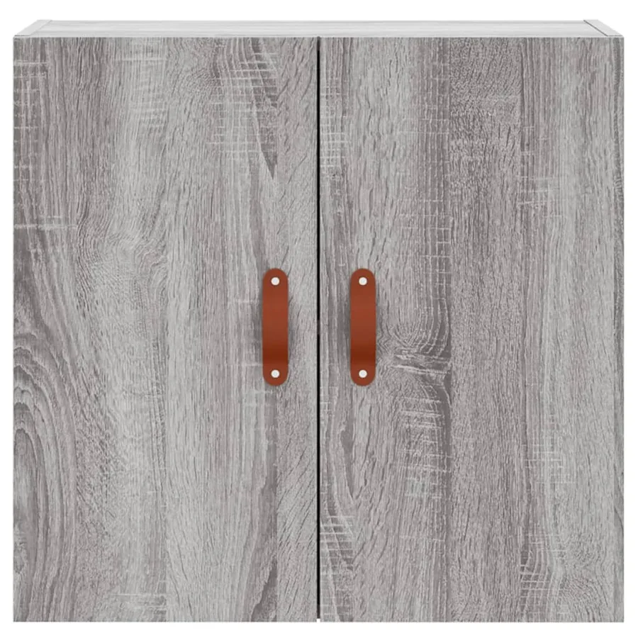 Armoire murale sonoma gris 60x31x60 cm bois d'ingénierie - 5