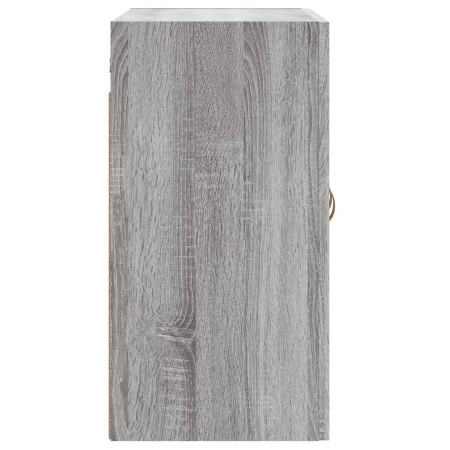 Armoire murale sonoma gris 60x31x60 cm bois d'ingénierie - 7