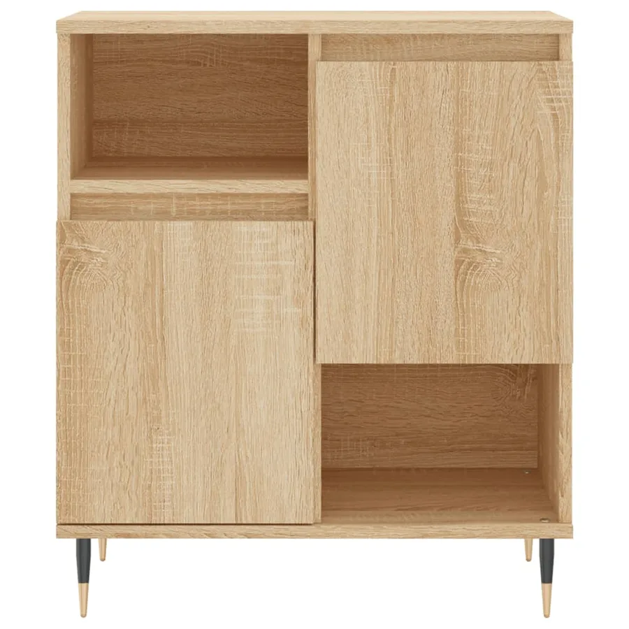 Buffet Chêne sonoma 60x35x70 cm Bois d'ingénierie - 5