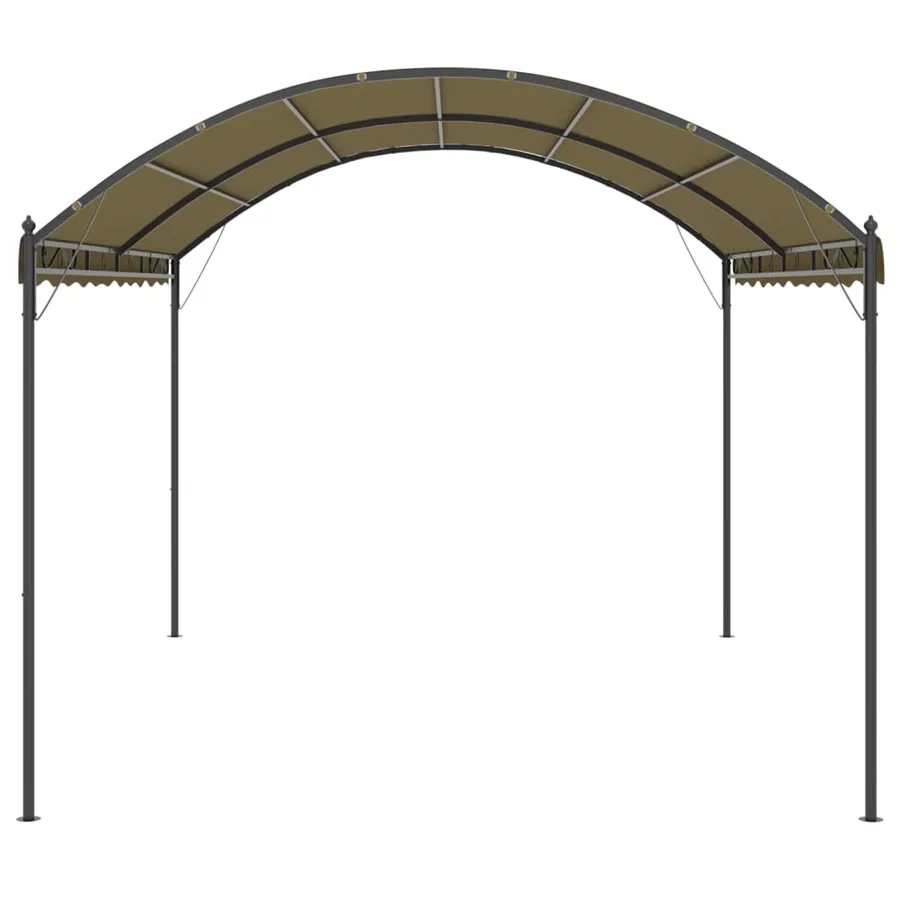 Belvédère 4x3x2,6 m Taupe 180 g/m² - 3