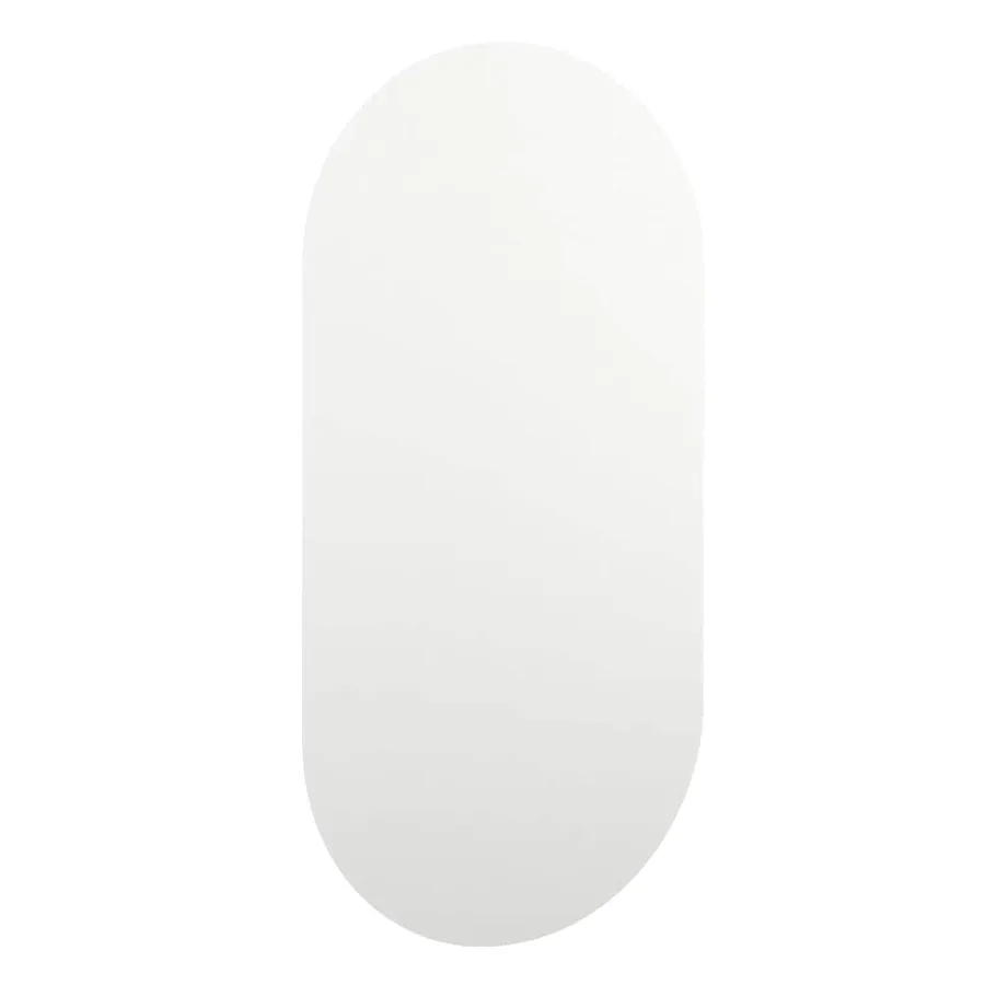 Miroir avec éclairage LED 60x30 cm Verre Ovale - 4
