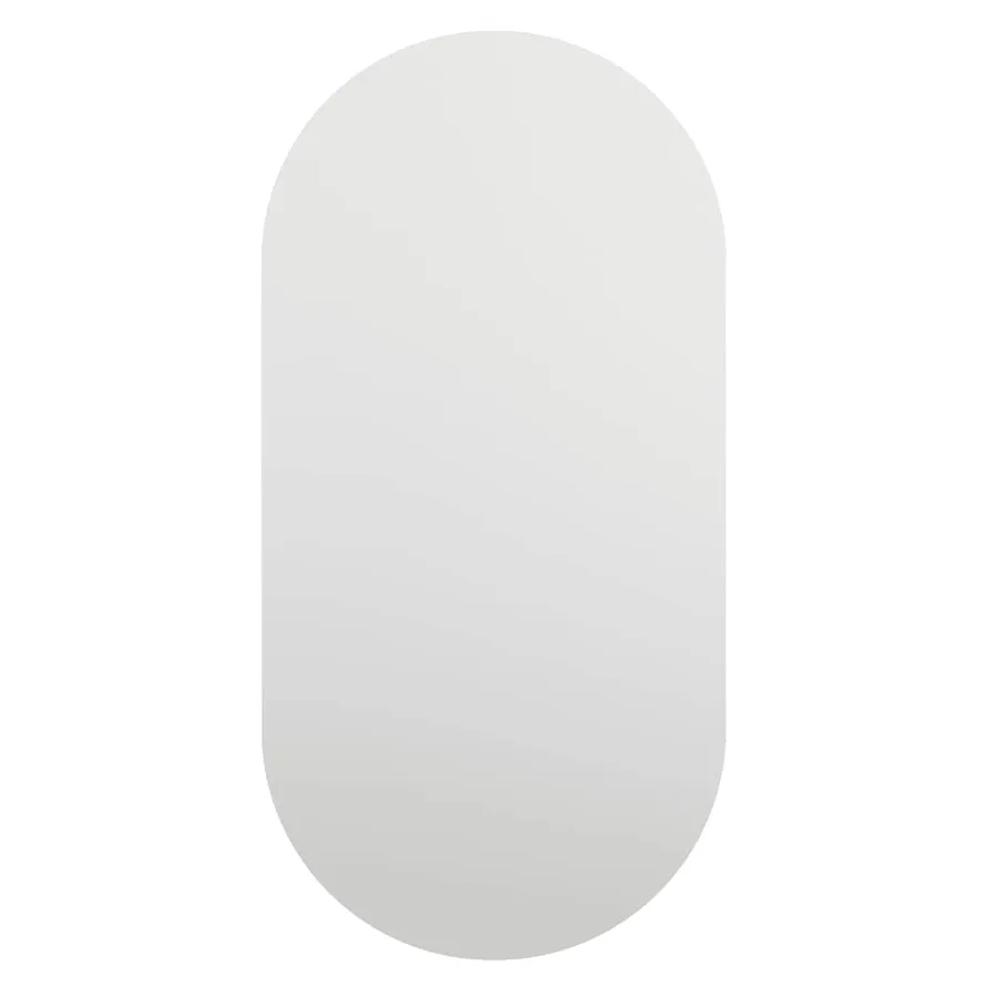 Miroir avec éclairage LED 60x30 cm Verre Ovale - 5