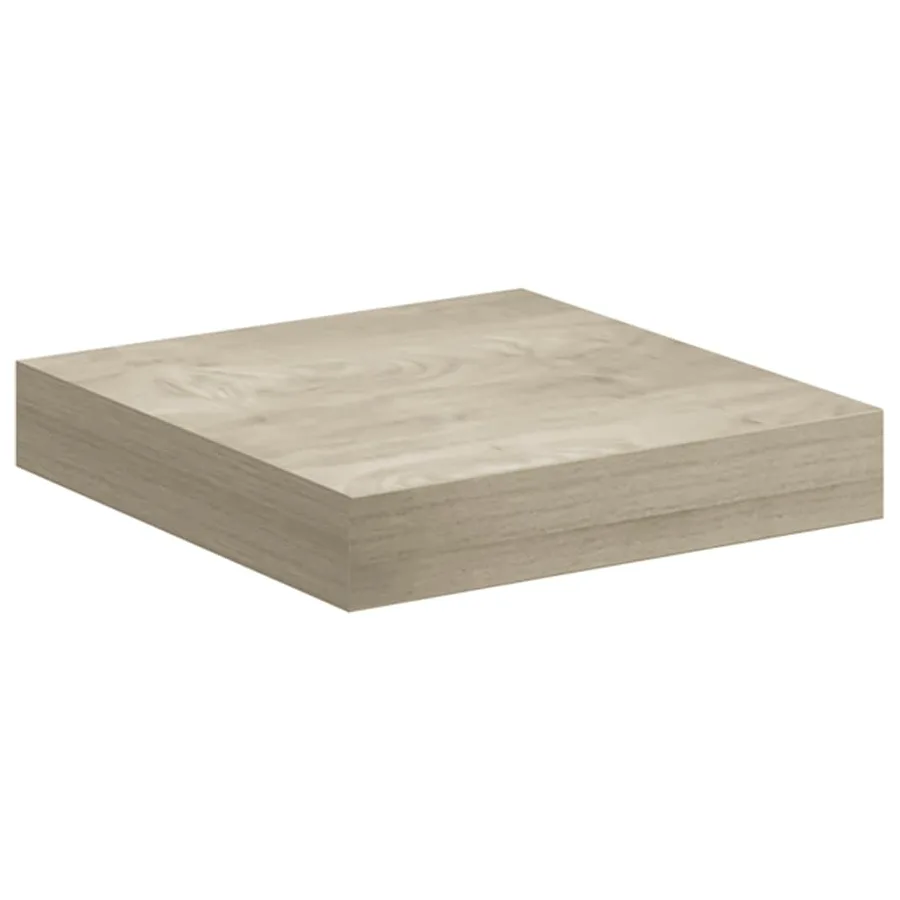 Étagères murales flottantes 4 pcs chêne 23x23,5x3,8 cm MDF - 6
