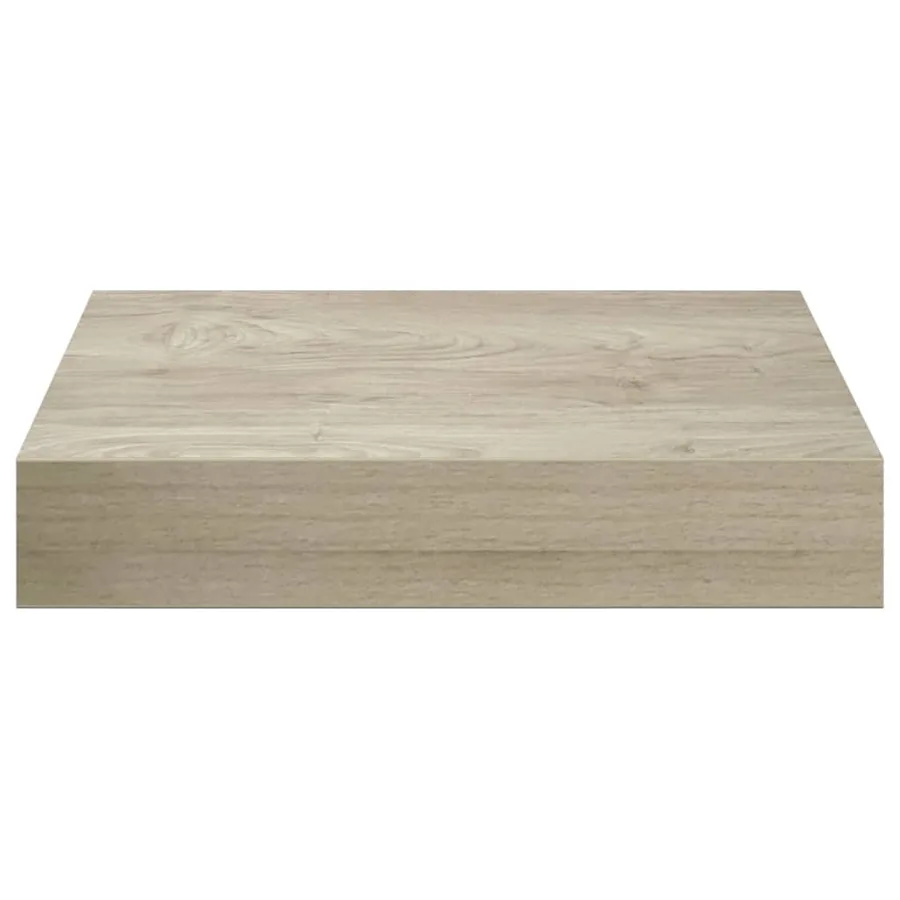 Étagères murales flottantes 4 pcs chêne 23x23,5x3,8 cm MDF - 8