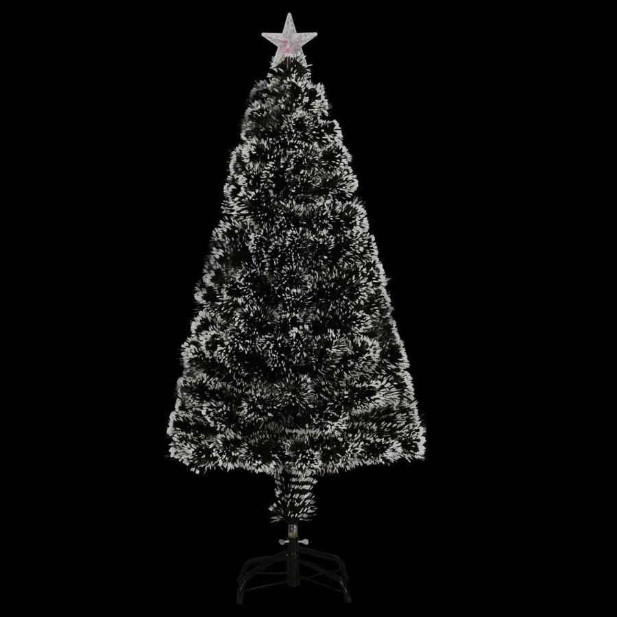 Arbre de Noël pré-éclairé avec support et LED 120 cm fibre optique - 4