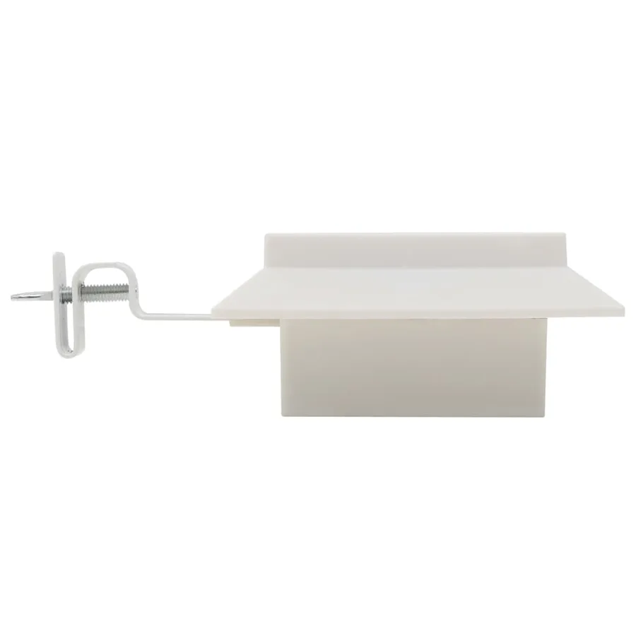 Lampes solaires à LED carrées d'extérieur 12 pcs 12 cm Blanc - 4