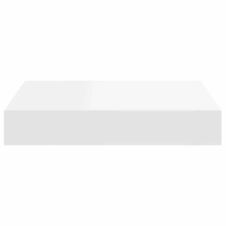 Étagères murales flottantes 4 pcs blanc 23x23,5x3,8 cm MDF - 8
