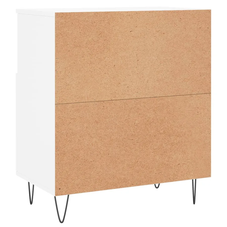 Buffets 3 pcs Blanc Bois d'ingénierie - 8