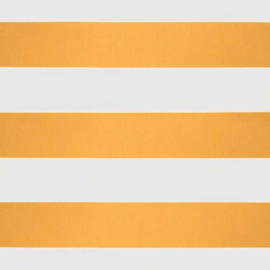 Auvent rétractable jaune et blanc 4,5x3 m tissu et aluminium - 8