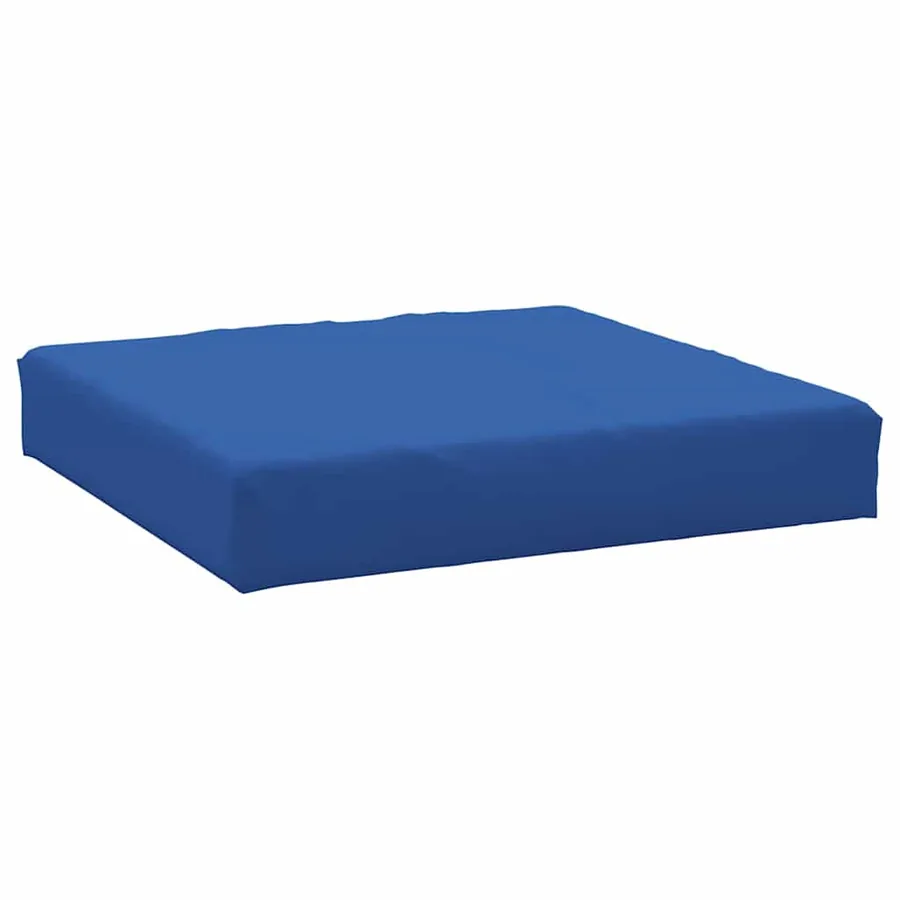 Coussin de palette bleu 60x60x9,5 cm tissu oxford - 2