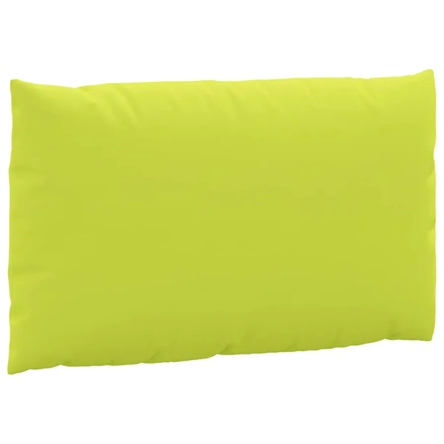 Coussins de palette lot de 2 vert vif tissu oxford - 6