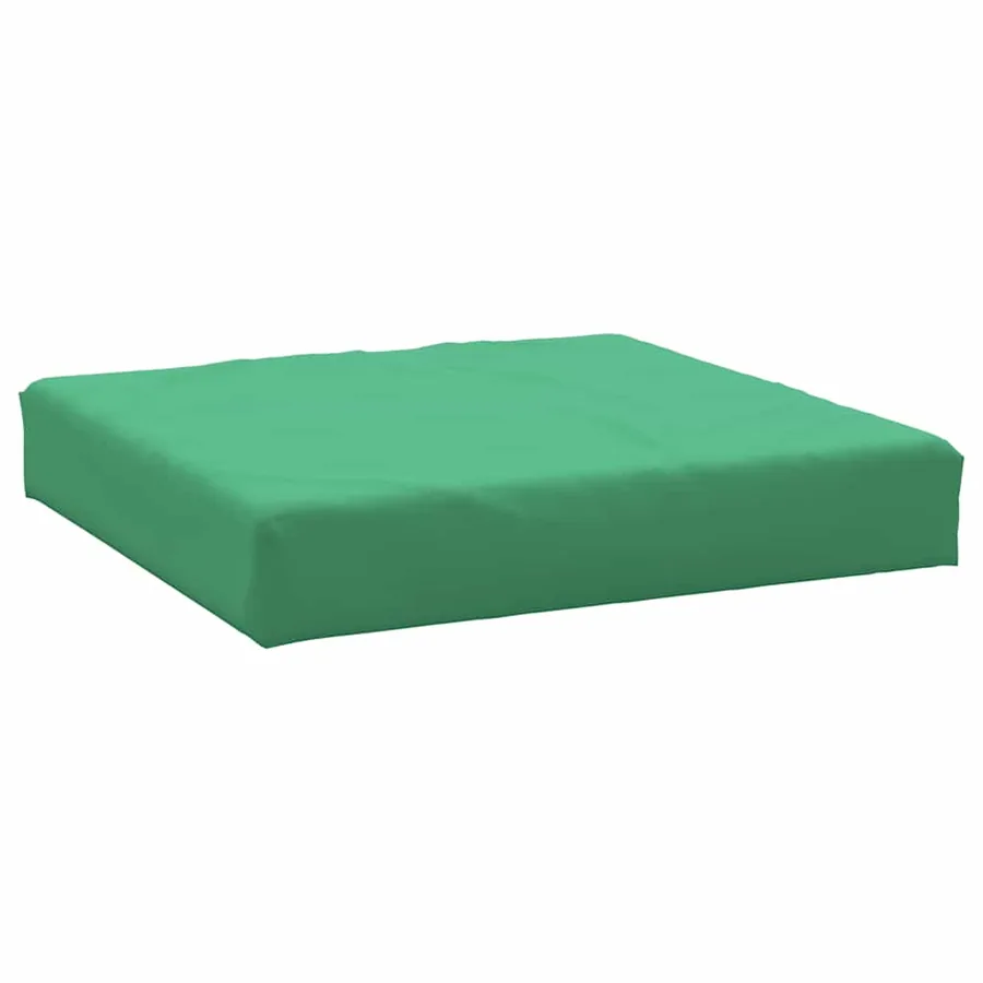 Coussins de palette lot de 2 vert tissu oxford - 5