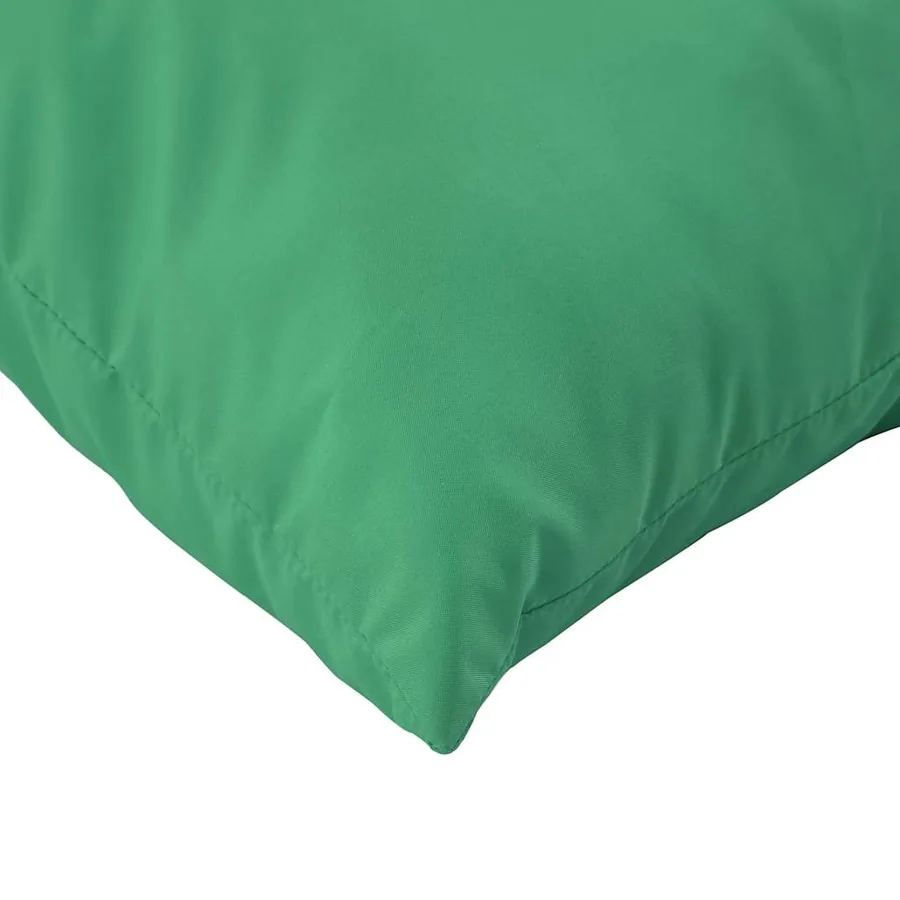 Coussins de palette lot de 2 vert tissu oxford - 7