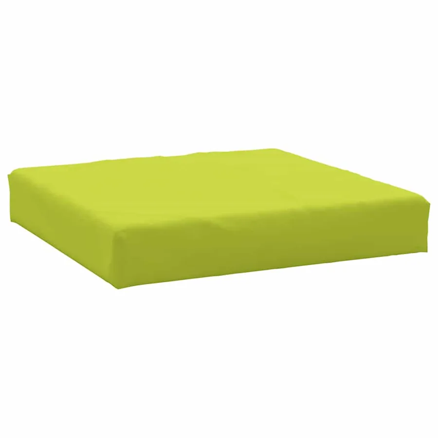 Coussins de palette lot de 3 vert vif tissu oxford - 5