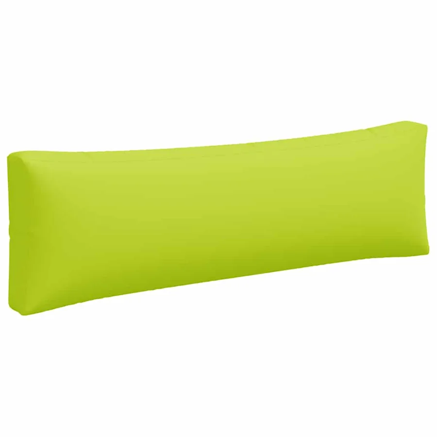 Coussins de palette lot de 3 vert vif tissu - 6