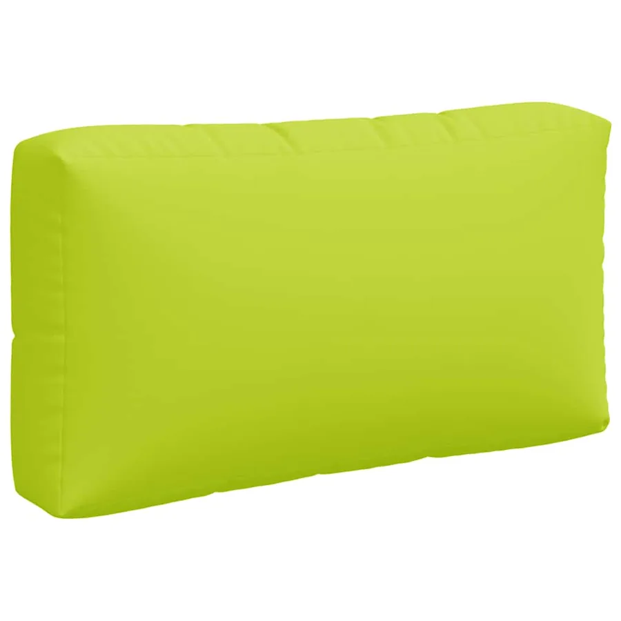 Coussins de palette lot de 3 vert vif tissu - 7