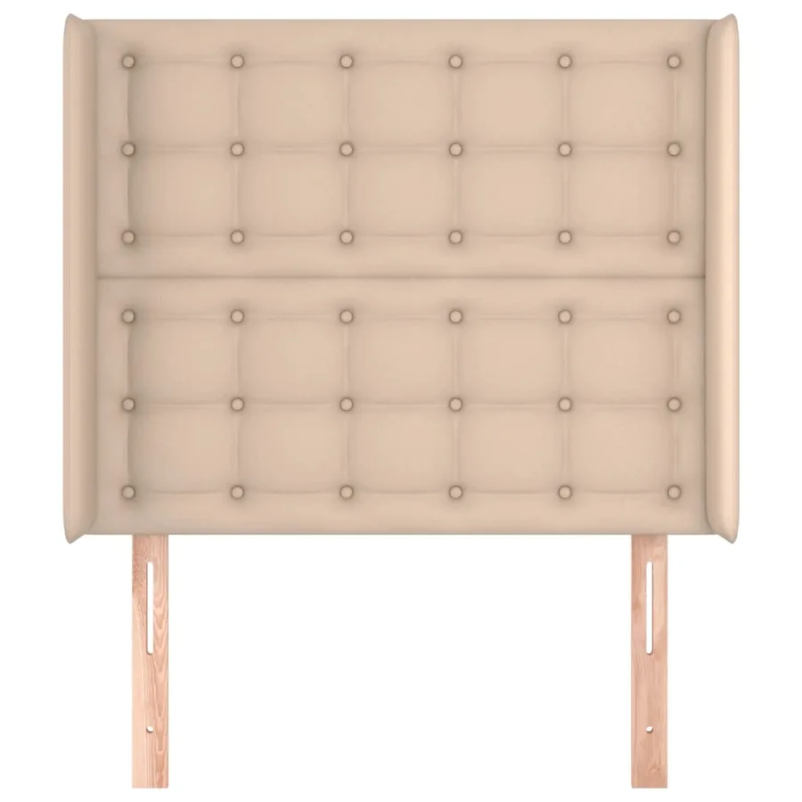 Tête de lit avec oreilles Cappuccino 103x16x118/128 cm - 3
