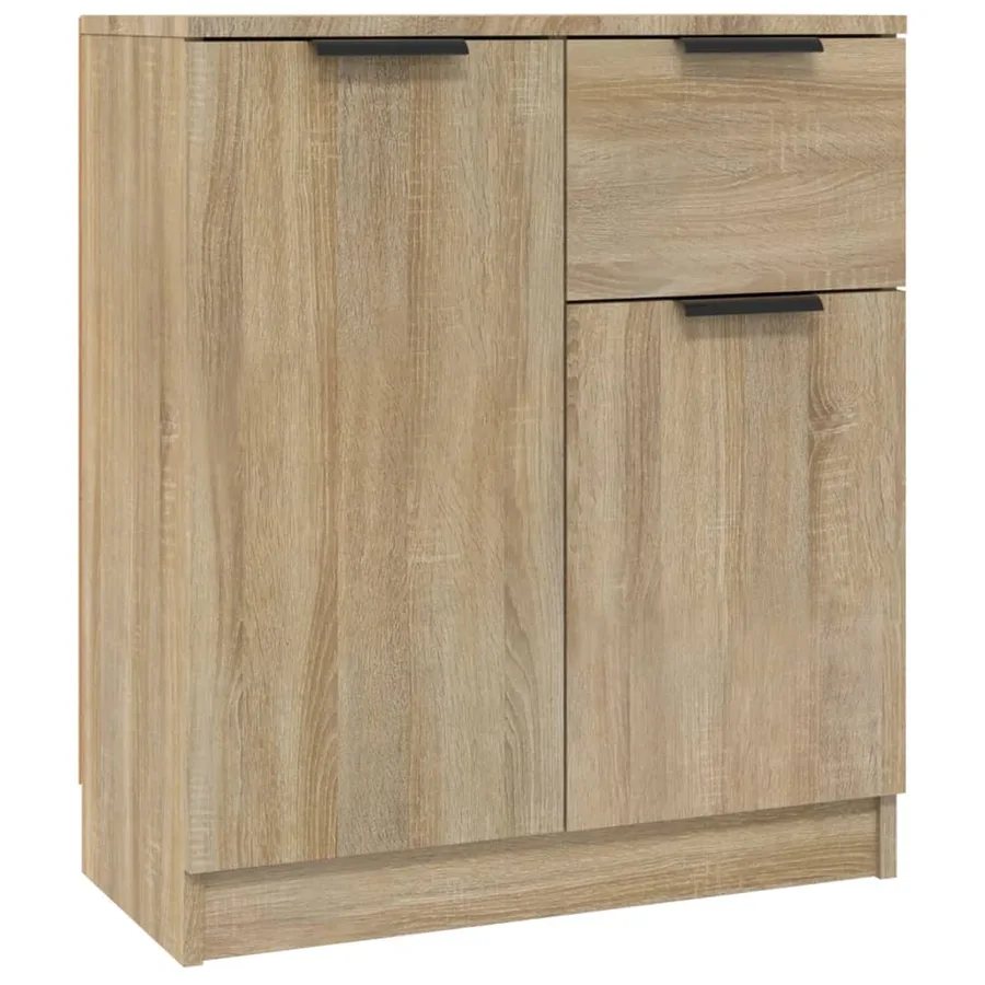 Buffets 2 pcs Chêne sonoma 60x30x70 cm Bois d'ingénierie - 6