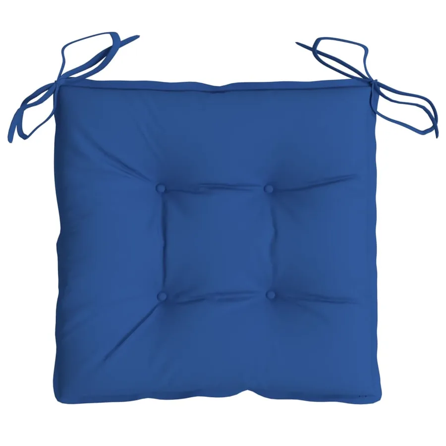 Coussins de palette lot de 6 bleu 50x50x7 cm tissu oxford - 6