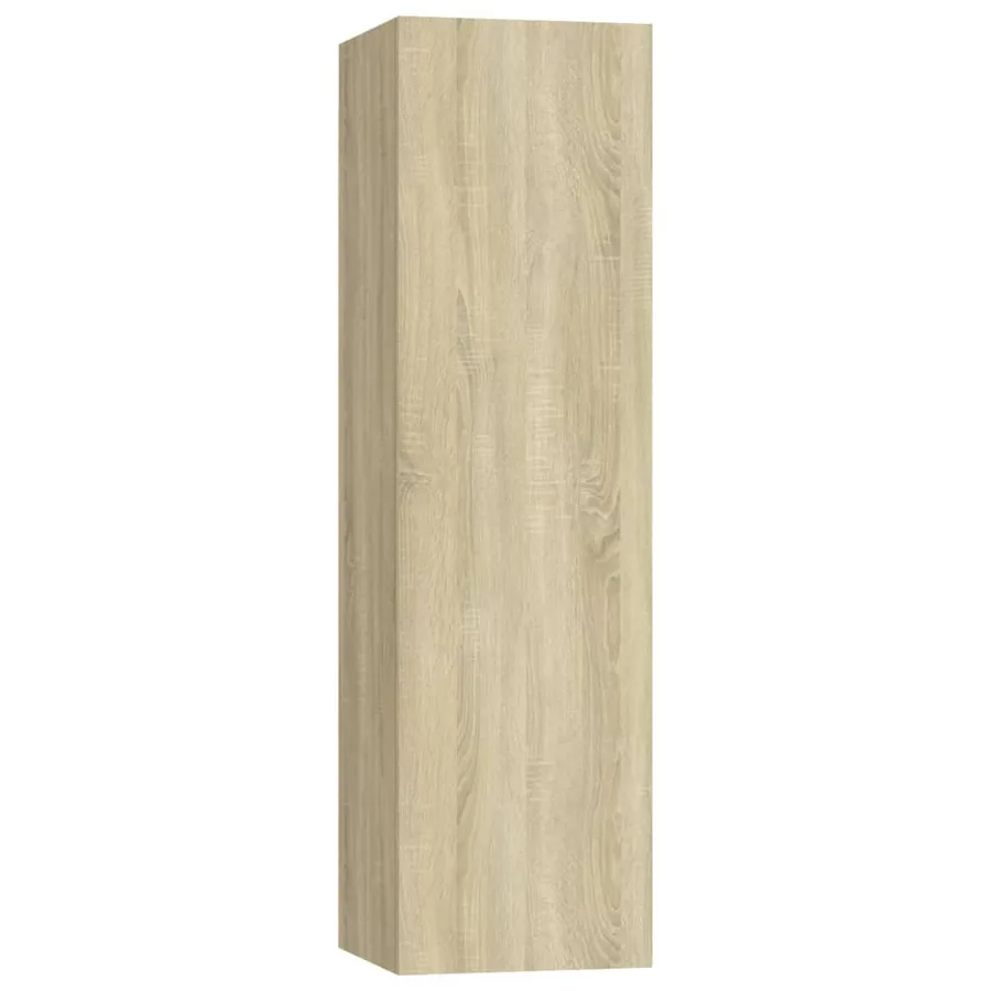Ensemble de meubles TV 5 pcs Chêne sonoma Bois d'ingénierie - 5