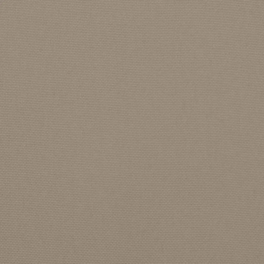 Coussin de palette taupe 60x61,5x10 cm tissu - 9