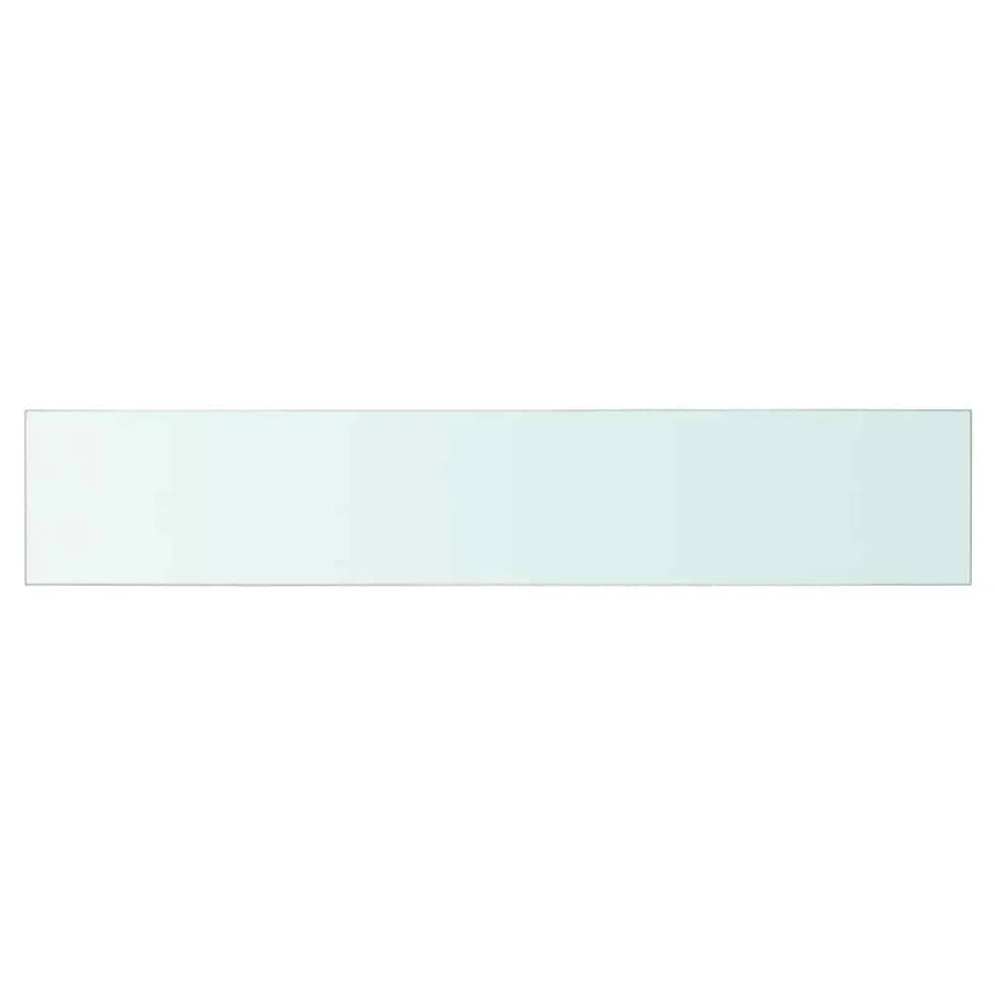 Panneaux d'étagère 2 pcs Verre Transparent 70x12 cm - 3