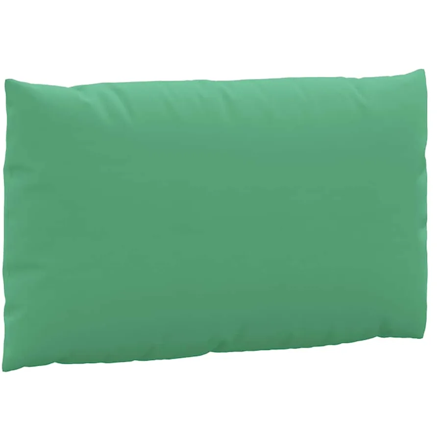 Coussins de palette lot de 3 vert tissu oxford - 6